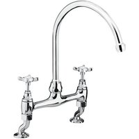 Bristan 1901 Deck Kitchen Mixer Tap Chrome - N DSM C