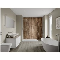 Multipanel Linda Barker Bathroom Wall Panel Unlipped 2400 x 598mm Dolce Macchiato 3478