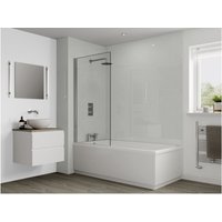 Multipanel Classic Bathroom Wall Panel Unlipped 2400 x 598mm White Snow 3308