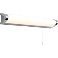 Firstlight Amari LED 39cm Light Bar 5.48W with On/Off Pull Cord Cool White in Chrome and Opal