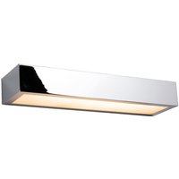 Firstlight Zulu Modern Style LED 30cm Up/Down Light Bar 12W Warm White in Chrome and Opal