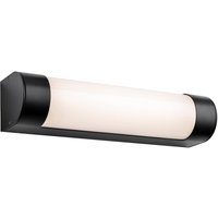Firstlight Lima Modern Style LED 30cm Light Bar 8W Warm White in Black and Opal