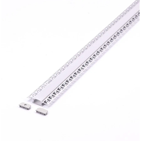 2m, Plaster In Aluminium LED Profile, 2000x61.5x14MM