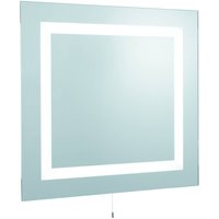 4 Light Illuminated Fluorescent Bathroom Mirror Light IP44