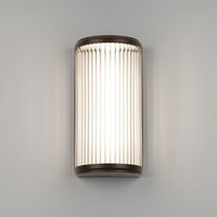 Versailles 250 Phase Dimmable Bathroom Small LED Flush Wall Light Bronze