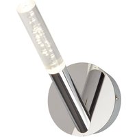 Bubbles LED Bathroom Wall Light Chrome Bubble Effect IP44