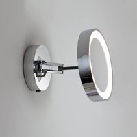 Catena Bathroom LED Magnifying Mirror Polished Chrome IP44