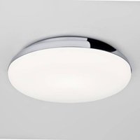 Altea 300 1 Light Bathroom Flush Ceiling Light Polished Chrome IP44, E27