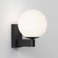Sagara Bathroom Wall Lamp Matt Black IP44, G9