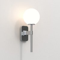 Tacoma Single Bathroom Wall Lamp Polished Chrome IP44, G9 (Shade Not Included)