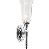 Dryden 1 Light Bathroom Wall Light Polished Chrome IP44, G9
