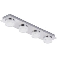 Amalfi 4000k LED Bathroom Bar Ceiling Light Chrome IP44