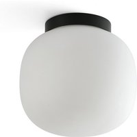 Amelia Bathroom Ceiling Light Matt Black IP44