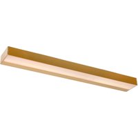 Alexa Modern Wall Light Bathroom - LED - 1x8W 3000K - IP44 - Matt Gold, Brass