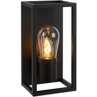 Carlyn Modern Wall Light Bathroom - 1xE14 - IP54 - Black