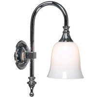 Classic Bathroom Wall Light Chrome IP44