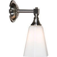 Classic Bathroom Wall Light Satin Nickel IP44