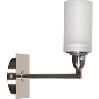 Classic Bathroom Wall Light Satin Nickel IP44