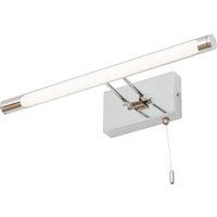 Chai 3000k LED Bathroom Over Mirror Light Chrome IP44