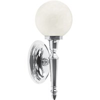 Dryden 1 Light Bathroom Wall Light Polished Chrome IP44, G9