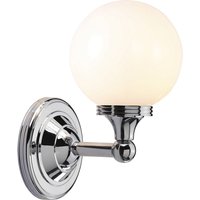Austen 1 Light Bathroom Wall Light Polished Chrome IP44, G9