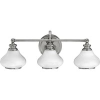 Ainsley 3 Light Indoor Wall Light Polished Chrome IP44, G9