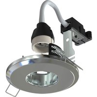 IP65 Rated, Fixed, Shower Downlight - Polished Chrome Finish