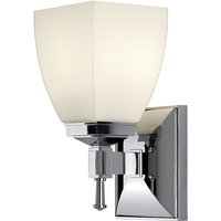 Shirebrook - 1 Light Bathroom Wall Light Chrome IP44, G9 - Elstead