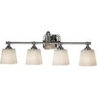 Concord - 4 Light Bathroom Over Mirror Light Polished Chrome IP44, G9 - Elstead