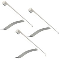 Pack of 3 T-Bar LED Over Cabinet Lights, 3.6w, With 15w LED Driver