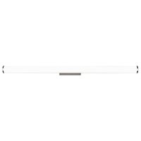 Veritas Opal Polycarbonate Bathroom Wall Light In Chrome