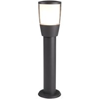 Tucson Outdoor 1 Light Post In Dark Grey