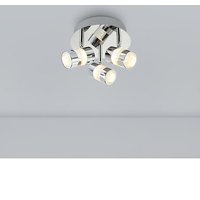 Bubbles LED 3 Lights Bathroom Spotlight In Chrome