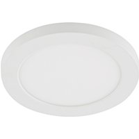 Spa 164mm Tauri LED Flush Ceiling Light 12W Tri-Colour CCT Opal and White