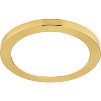 Spa 217mm Tauri LED Flush Ceiling Light Ring Satin Brass