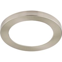 Spa 164mm Tauri LED Flush Ceiling Light Ring Satin Nickel