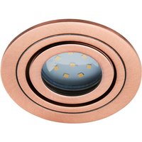 Spa Cali Tiltable Downlight Brushed Copper