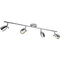 Firstlight Marine Modern Style 4-Light Light Bar Spotlight Chrome