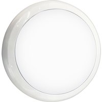 Phoebe Bulkhead 18W CCT Multi-Wattage Tri-Colour CCT Opal White Verona Plug and Play Ceiling Bathroom Kitchen Hallway Outdoor 120° Lights