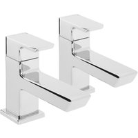 Bristan Cobalt Basin Taps - Chrome