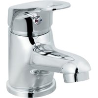 Bristan Iris Basin Mixer with Clicker Waste - Chrome