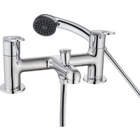 Bristan Iris Bath Shower Mixer - Chrome