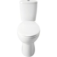Close Coupled Toilet Pack White ZSTANDARWC (Pan, Cistern and Seat)