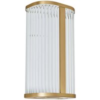Spa Nayru 8W LED Shield Wall Light Brushed Copper