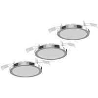 LightMe LM85664 Aqua LED Recessed Light 6W Chrome Monochrome